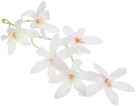 PATIKIL Artificial Orchid Flowers Pink 7 Inch