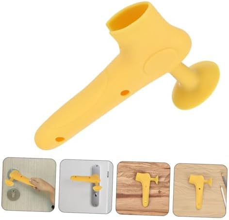 3pcs Silicone Door Handle Covers with Draft Stopper and Safety Protection Grey