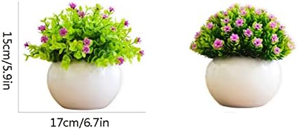 Artificial Flower Plant Potted Table Decoration for Home