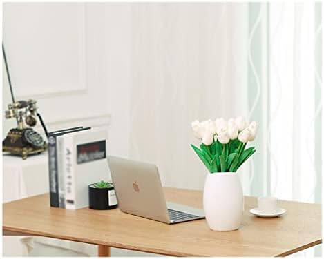 Real Touch Artificial Tulip Flowers with Vase Bouquet Set