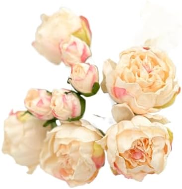 Welcome Logo Flowers 10 Stems Cream Artificial Wedding Decor