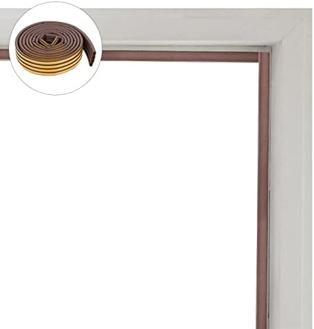 DOITOOL Door Bottom Seal Strip Weatherproof Draft Stopper Tape for Home