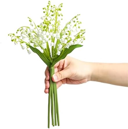 Artificial Flowers White Convallaria Silk Home Decor