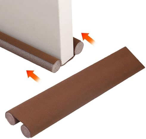 Libaroud Under Door Draft Stopper Adjustable Twin-Side