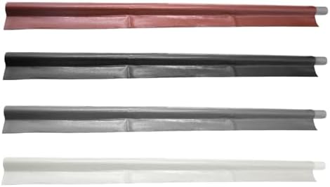 JISADER Door Draft Stopper Dustproof Windproof Waterproof Brown