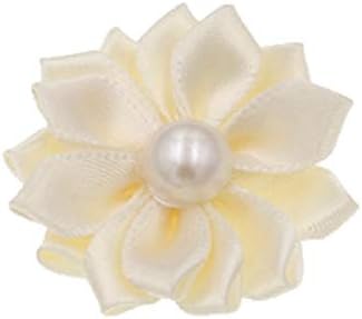 Ivory Artificial Flower Head Wedding Decoration 20pcs