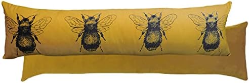 Gold Bee Draft Excluder Cover by Evans Lichfield