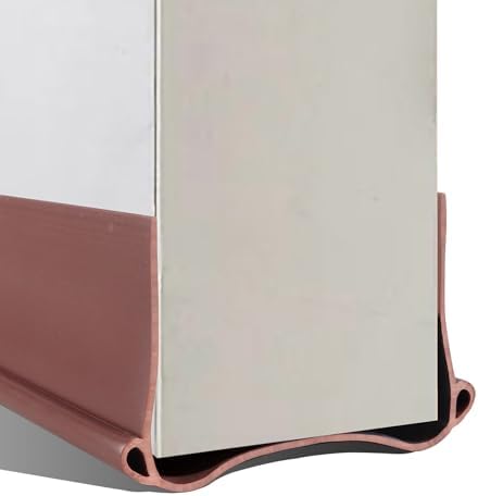 Draft Stopper for Bottom of Doors Brown