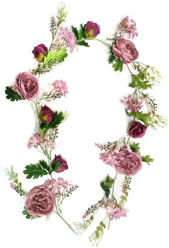 Dusty Peony Garland 6 Wedding Arch Decor