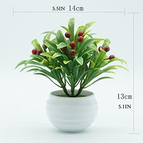 Miniature Artificial Potted Plants for Home Decor