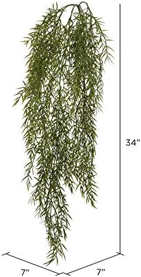 Vickerman 34 Inch Artificial Dill Leaf Vine for Home and Office