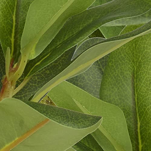 Deco 79 Artificial Bay Laurel Plant with Gold Porcelain Pot