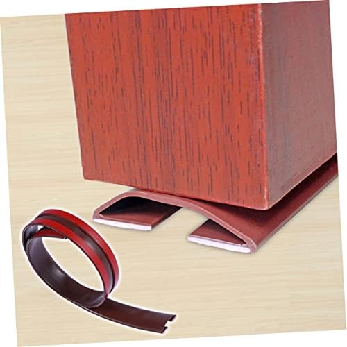 Veemoon Under Door Draft Stopper Seal Strip Brown