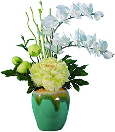 Artificial Phalaenopsis Peony Bonsai Bouquet Decor