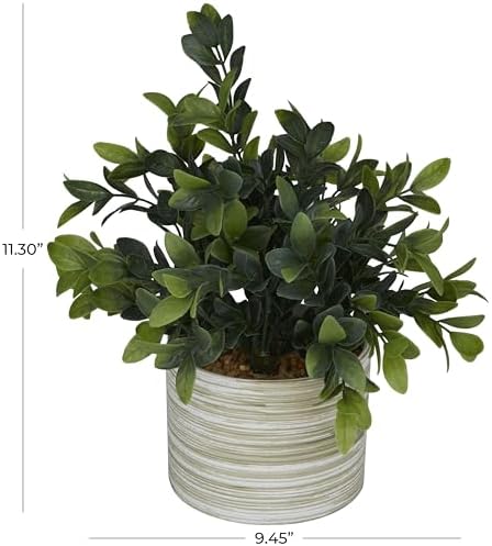 Deco 79 Eucalyptus Artificial Plant with Porcelain Pot