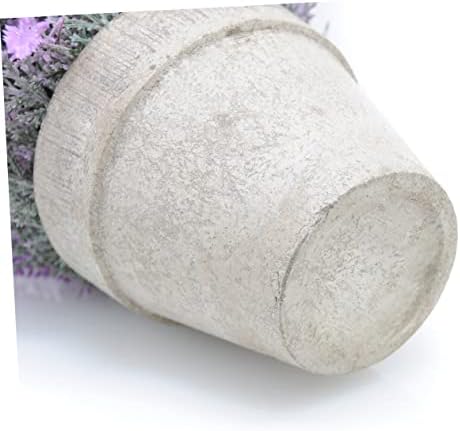 Artificial Lavender Arrangements in Pots for Home Office Garden