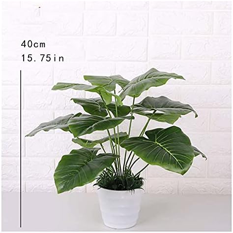 15 Inch Artificial Dripping Guanyin Tree Faux Plants