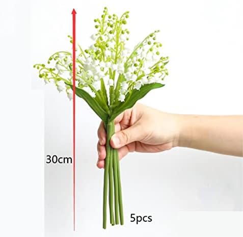 Artificial Flowers White Convallaria Silk Home Decor