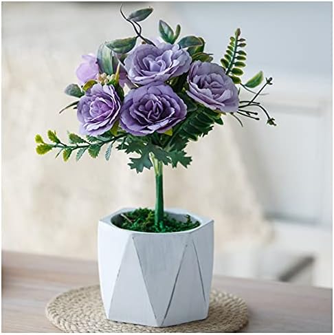 Artificial Flowers Mini Bouquet for Home Office Decorations