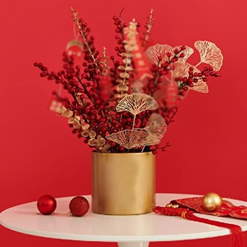 Artificial Holly Red Fruit Flower Set for Home Decor