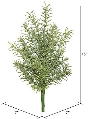 Vickerman 13 Inch Artificial Rosemary Decorative Pick