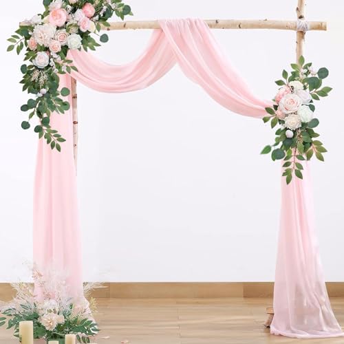 Tomotato Artificial Sunflower Wedding Swag Decor