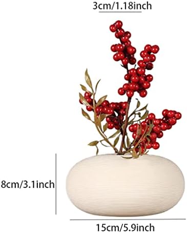 Fake Flowers Artificial Flowers Red Berry Decor