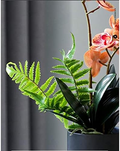 Lifelike Artificial Phalaenopsis Orchid Arrangement in Pot