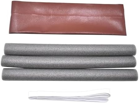 JISADER Door Draft Stopper Dustproof Windproof Waterproof Brown
