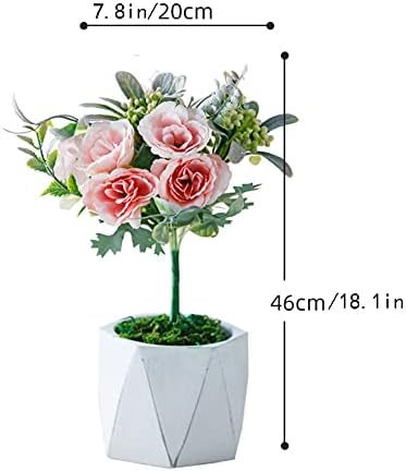 Artificial Flower Mini Bouquet Home Decor Set
