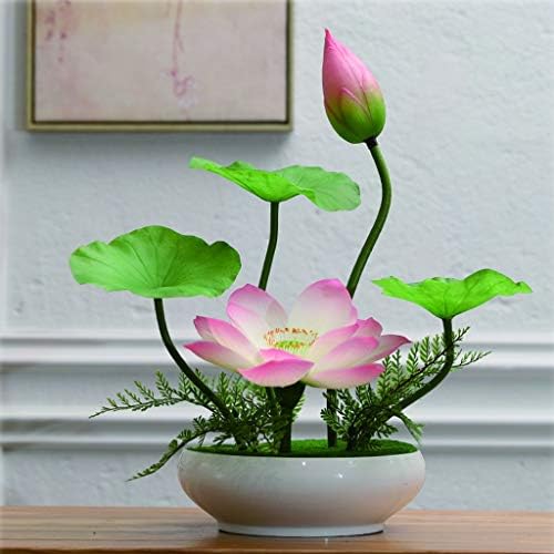 Artificial Lotus Bonsai Flower for Home and Office Decor