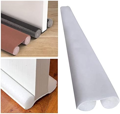 HUFFA Under Door Draft Stopper Insulation Protector Cold Air Blocker Brown