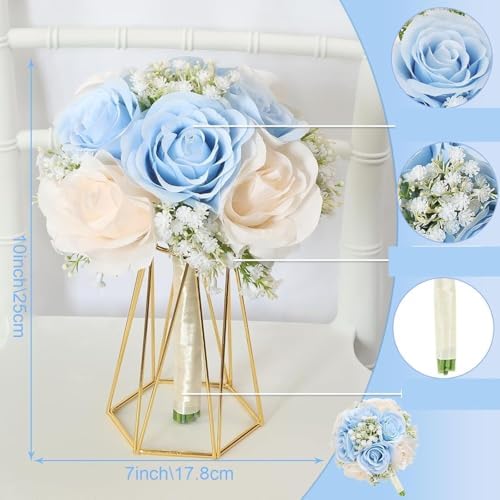 Exotic Dried Flower Bouquet Wedding Sets 6PCS Artificial Flowers