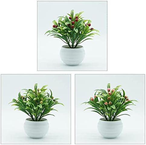 Miniature Artificial Potted Plants for Home Decor