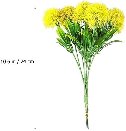 Artificial Flowers 10pcs Fake Bouquet Chrysanthemum Decor