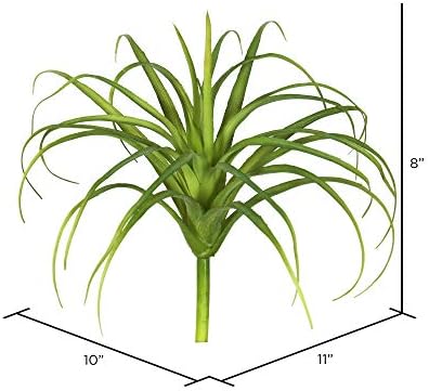 Vickerman Artificial Frosted Green Grass Stem 8 - 3 Pack