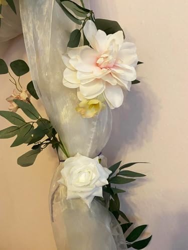 Floral Garland 6 Peony Rose Wedding Decor