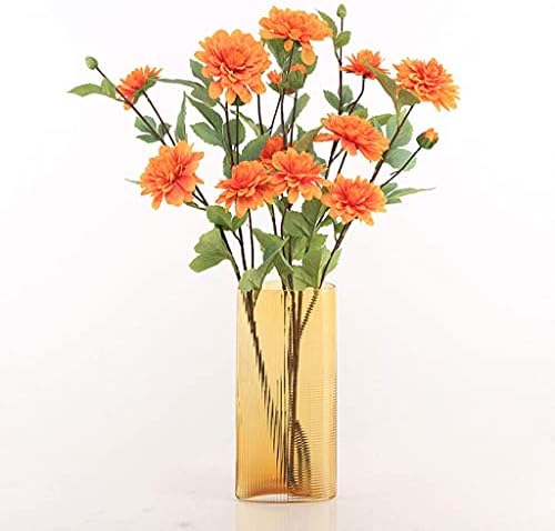 Dahlia Artificial Flower with Leaves 343in for Home Decor