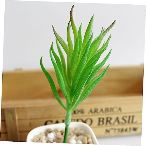 5pcs Desk Fake Succulent Office Decor