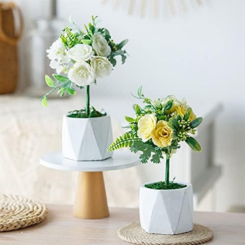 Artificial Flower Mini Bouquet Home Decor Set