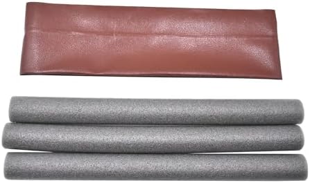 JISADER Door Draft Stopper Dustproof Windproof Waterproof Brown