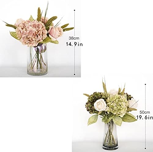 Artificial Hydrangea Flowers Simulated Dried Flowers Table Decoration Wedding Bouquet