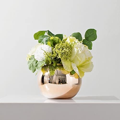 Lifelike Artificial Flowers with Silk and Glass