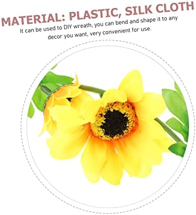 Zerodeko Artificial Sunflower Vines for Wedding and Home Decor