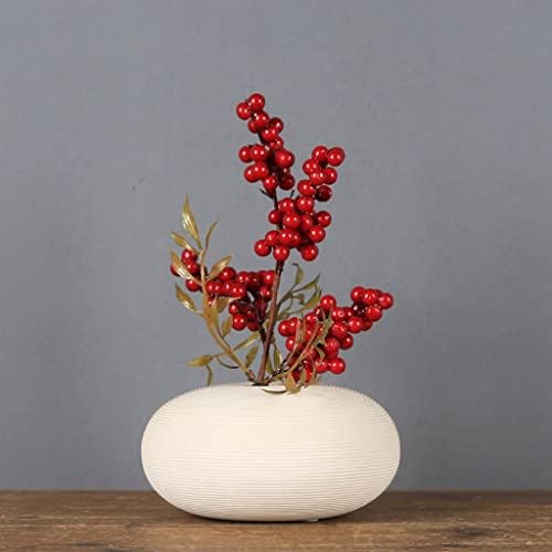Fake Flowers Artificial Flowers Red Berry Decor