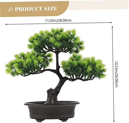 Realistic Fake Bonsai Tree Desk Decoration