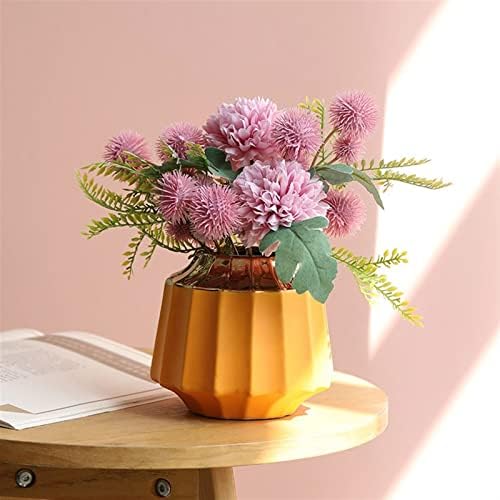 Artificial Flowers Coffee Table Decor Set