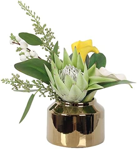 Artificial Flowers with Vase for Home Decor