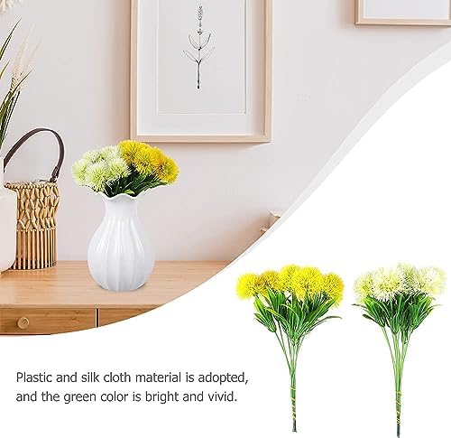 Artificial Flowers 10pcs Fake Bouquet Chrysanthemum Decor