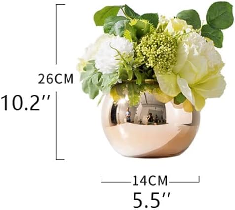 Lifelike Artificial Flowers with Silk and Glass